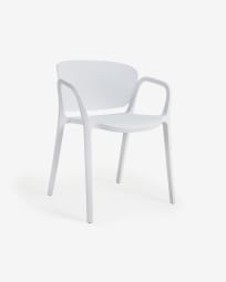 Ania white garden chair