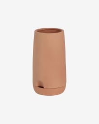 Luigina large terracotta plant pot with self-watering system, Ø 27 cm