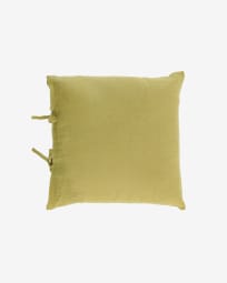 Κάλυμμα μαξιλαριού Tazu, 100% λινό, 45 x 45 εκ, πράσινο