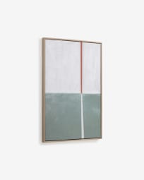 Πίνακας Malvern, πράσινο και άσπρο, 50 x 70 εκ