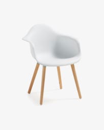 Καρέκλα Kevya, λευκό