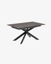 Ανοιγόμενο τραπέζι Atminda 160 (210) x 90 εκ, πορσελάνη