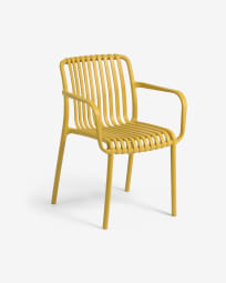 Καρέκλα εξωτερικού χώρου Isabellini, κίτρινο