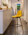 Mustard Nolite stool height 65 cm
