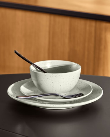 Aratani ceramic bowl light grey