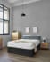 Storage bed base Matters 160 x 200 cm graphite