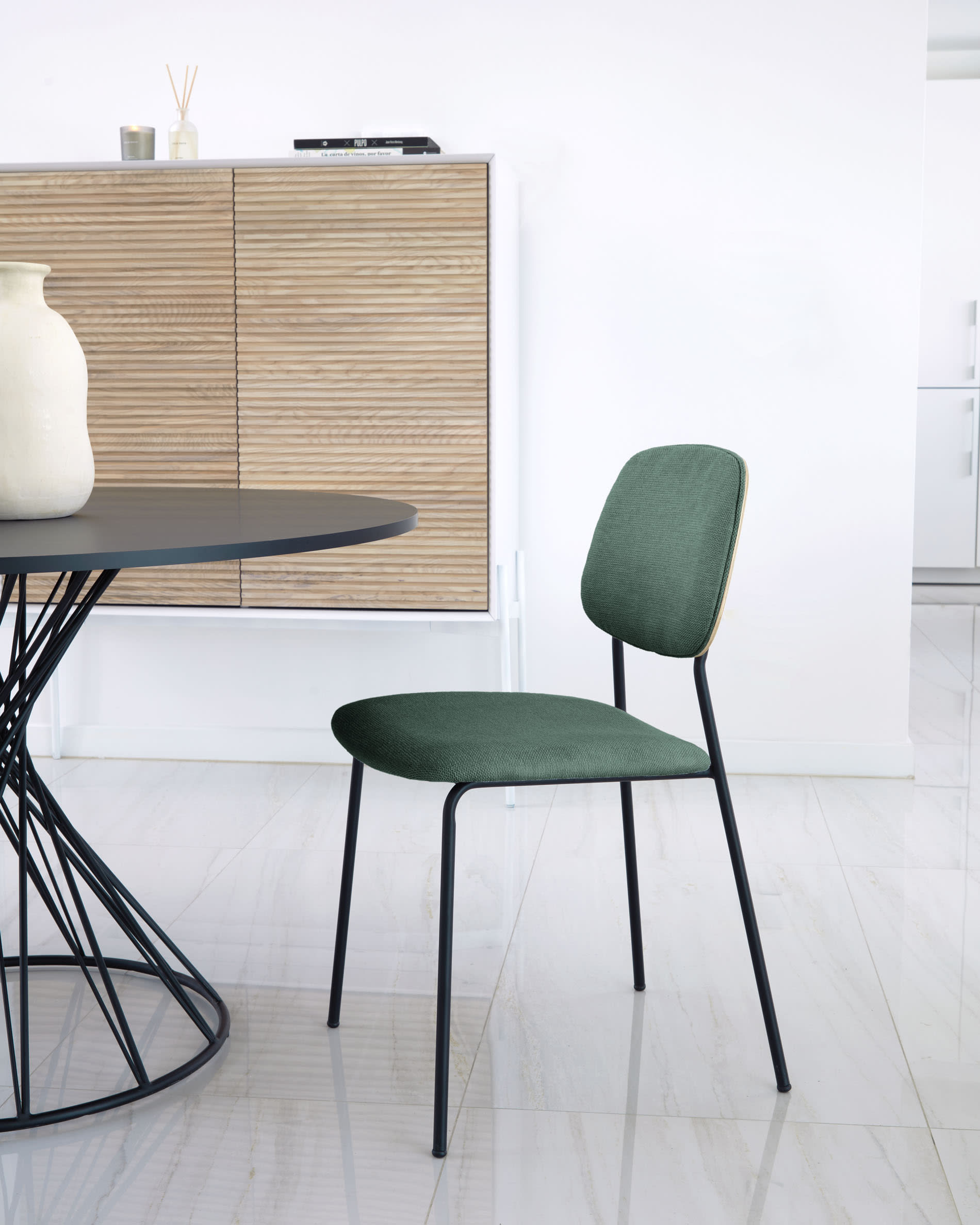 VITRA(ヴィトラ)Basel Chair Green×Black - 椅子・チェア