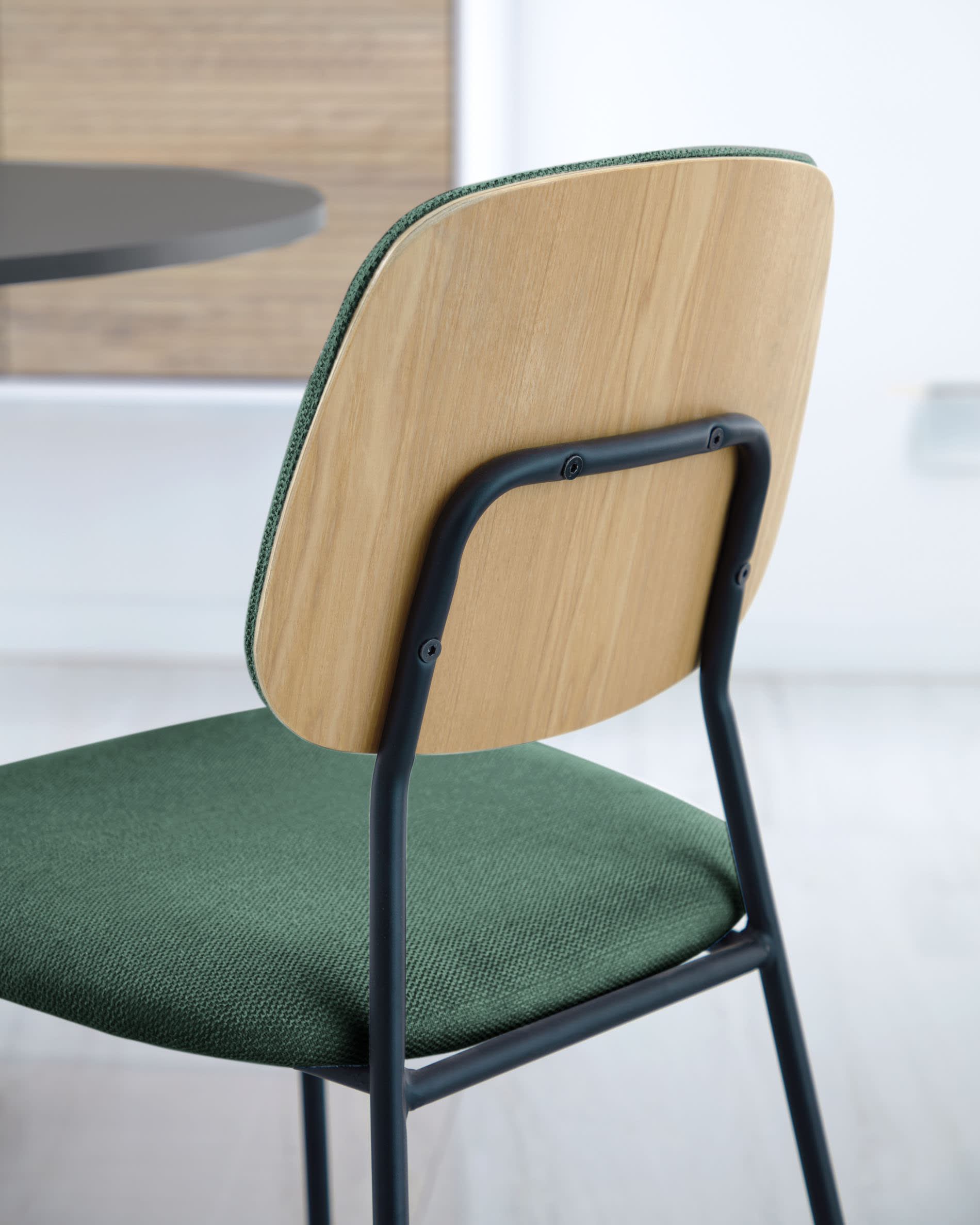 VITRA(ヴィトラ)Basel Chair Green×Black - ダイニングチェア