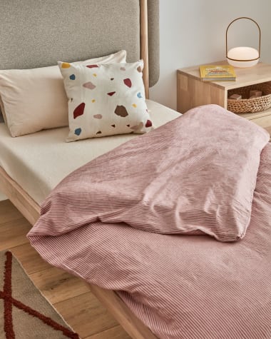 Set Giorgii funda nórdica, bajera y funda almohada 100% algodón GOTS para cama 60 cm