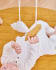 Yamile set of 4 hanging toys made of 100% cotton (GOTS) for teepee play gym