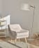 Aimy floor lamp in solid beech wood and steel