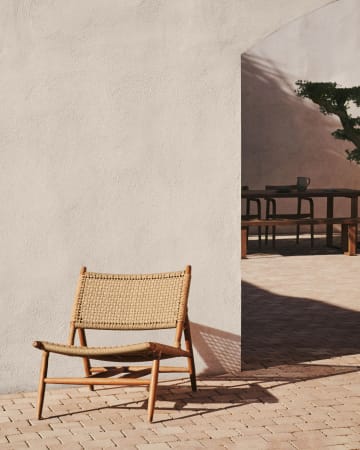 Codolar fauteuil in massief teakhout