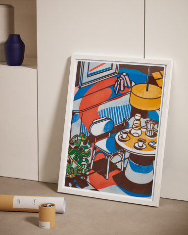 Paula foglio di carta da pranzo multicolore 42 x 56 cm
