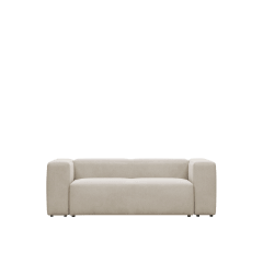 Sofá Blok 4 plazas chaise longue derecho de pana gruesa gris 330