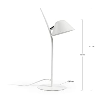 Aurelia table lamp white - sizes