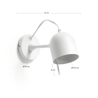 Lucilla wall lamp white - sizes