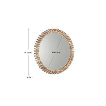 Polke mirror Ø 52 cm - sizes
