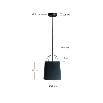 Belana ceiling lamp - sizes