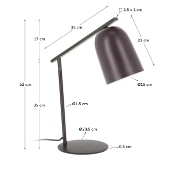 Kadia table lamp - sizes