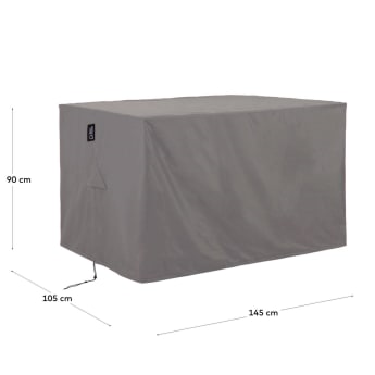Προστατευτικό κάλυμμα Iria για 2θ καναπέδες εξωτερικού χώρου, max. 145 x 105 εκ - μεγέθη