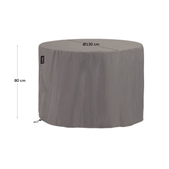 Προστατευτικό κάλυμμα Iria για στρογγυλά τραπέζια εξωτερικού χώρου, max. 130 x 130 εκ - μεγέθη