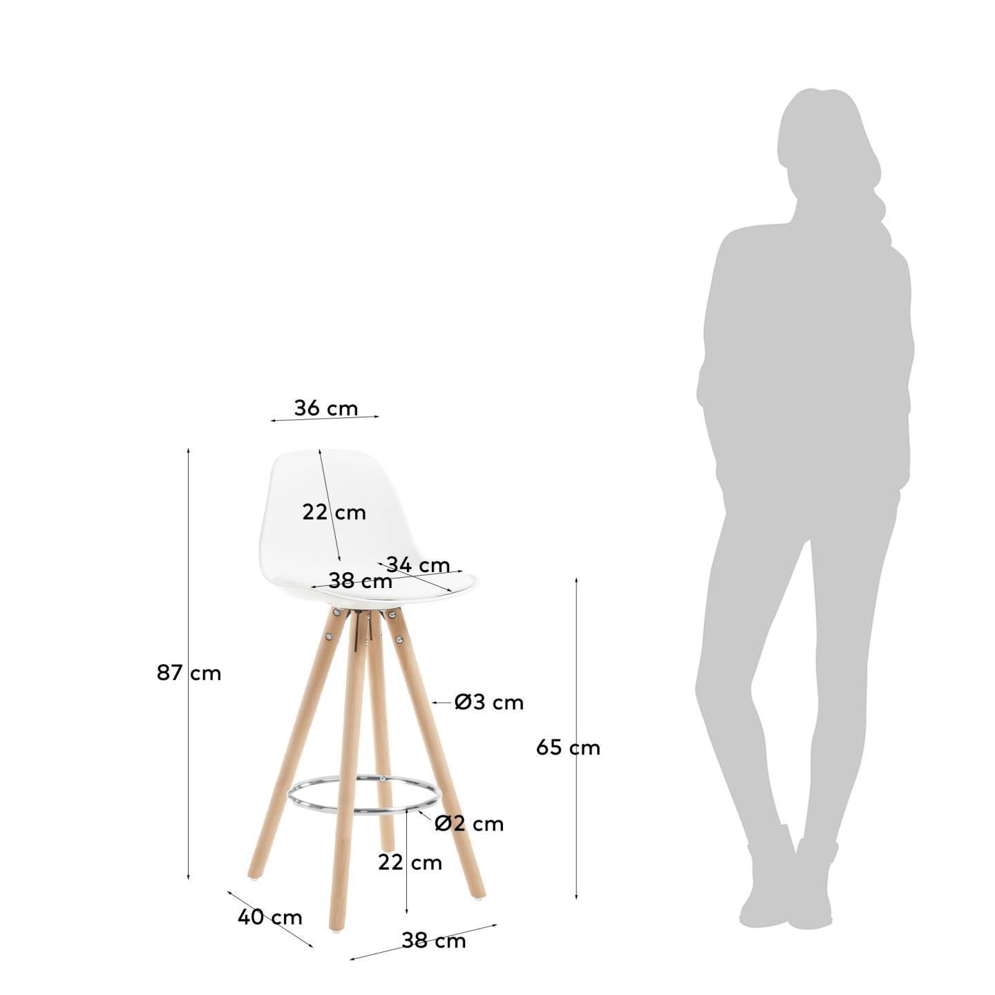 Bar stool height discount cm