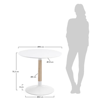Trick table Ø 90 cm - sizes