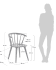Trise chair grey