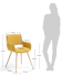 Mustard Angie chair
