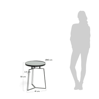 Radim side table Ø 40 cm - sizes