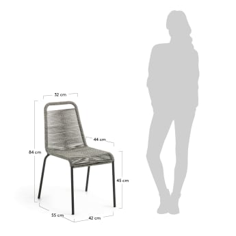 Lambton chair grey - sizes
