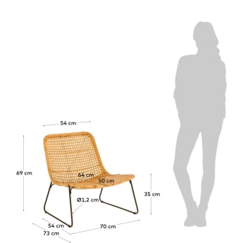 Leandra armchair - sizes