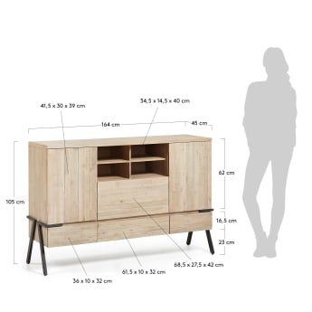 Thinh 164 x 105 cm sideboard - sizes