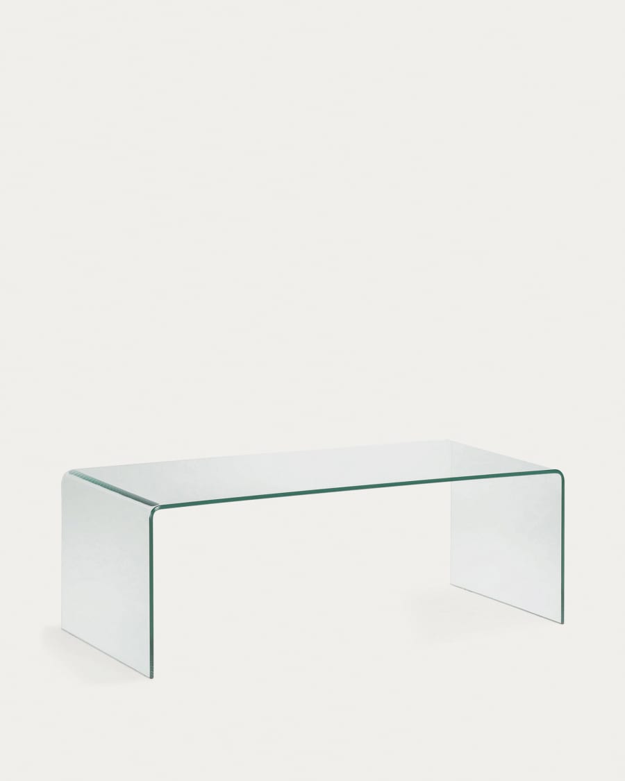 boycot ontslaan straal Burano glazen salontafel 110 x 50 cm | Kave Home