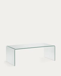 Mesa de centro Burano de vidro 110 x 50 cm
