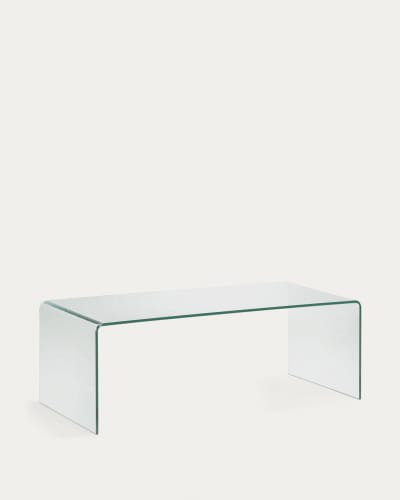 Table basse Burano en verre 110 x 50 cm | Kave Home®
