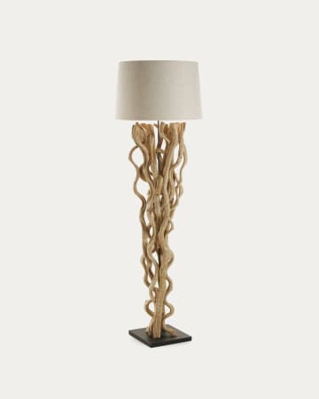 Lampadaire Nuba blanc