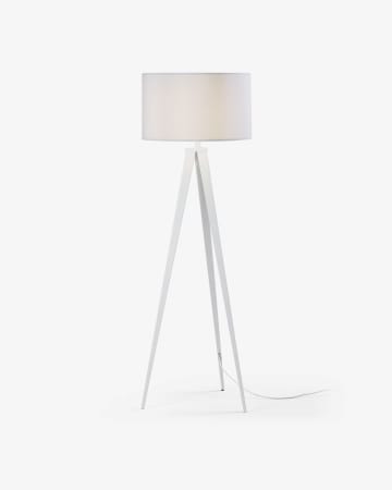 Iguazu staande lamp, wit