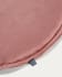 Στρογγυλό μαξιλάρι καθίσματος Rimca, 35 εκ, ροζ βελούδο