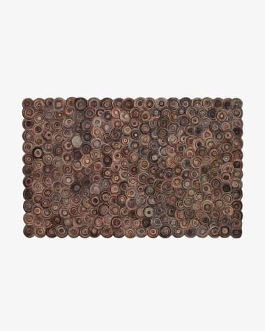 래이 핸드메이드 울 카페트 190x130cm