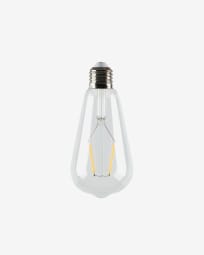 Bombilla LED Bulb E27 de 4W y 65 mm luz cálida