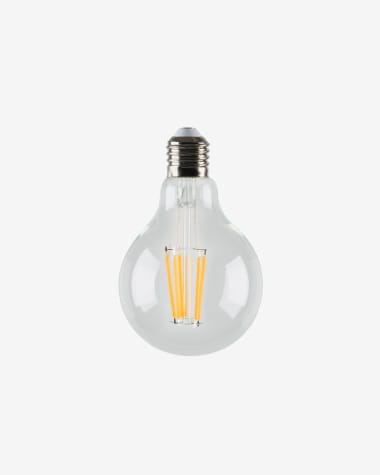 Halogen LED Bulb E27 of 4 W and 80 mm warm light