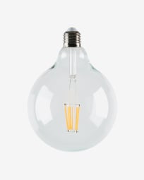 Halogeen LED-lamp E27 van 6W en 120 mm warm licht