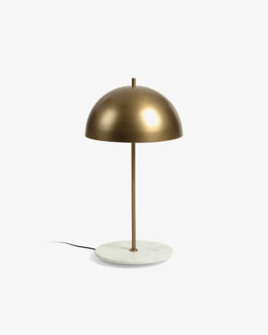 Glena table lamp brass.