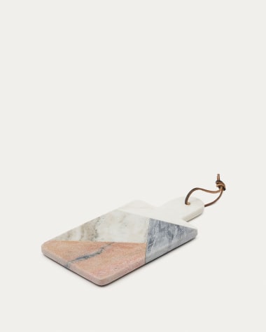 Bergman rectangular chopping board multicolor marble