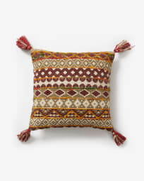 Global multicolour cushion cover, 45 x 45 cm