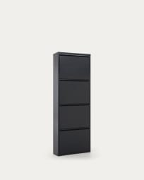 Shoe rack Ode 50 x 136 cm 4 doors graphite