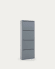 Shoe rack Ode 50 x 136 cm 4 doors metal grey