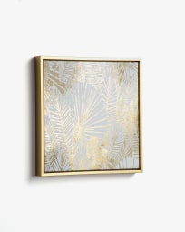 Πίνακς Ibisco 40 x 40 εκ, χρυσό