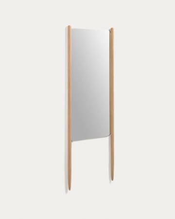 Specchio Natane in legno di betulla 54 x 160 cm